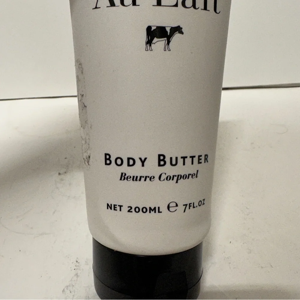 Au Lait Milk Body Butter in a Tube 7 OZ by Scottish Fine Soaps